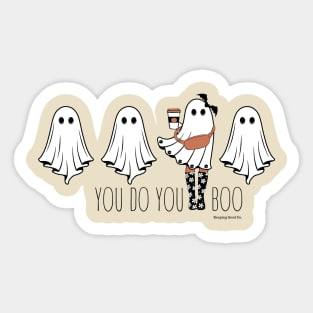 you do you boo Sticker